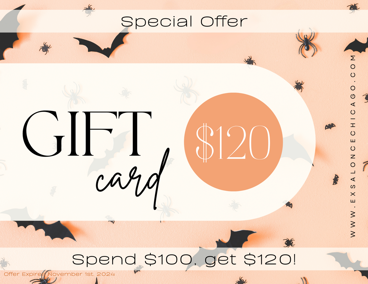 Halloween Gift Card Special